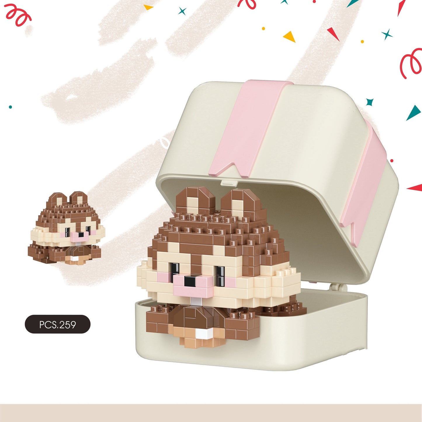 Animales Cajita Regalo - Virsem Bricks