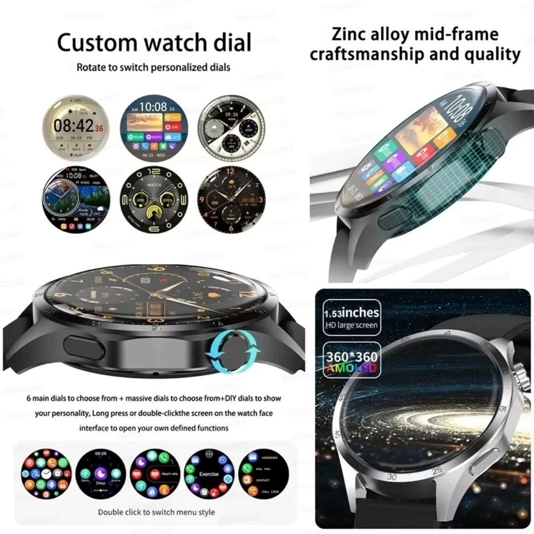 Smartwatch Sphere Plus con GPS y NFC - Virsem