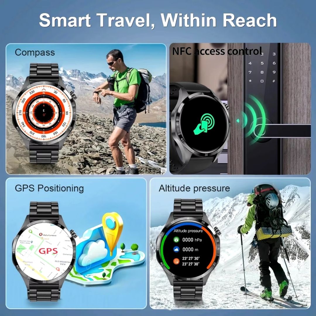 Smartwatch Sphere Plus con GPS y NFC - Virsem