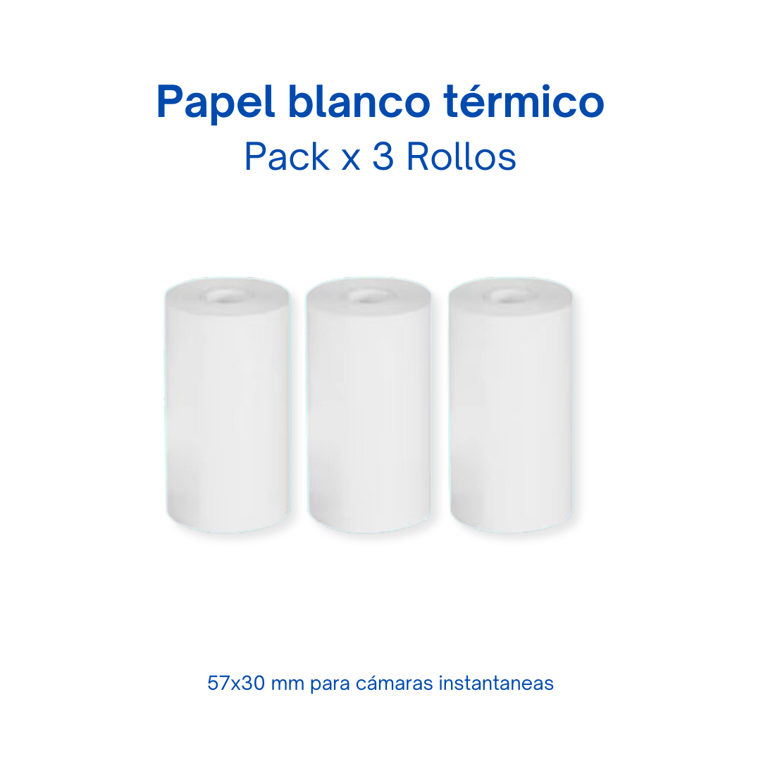 Rollos de Papel para Cámara Instantanea - Virsem
