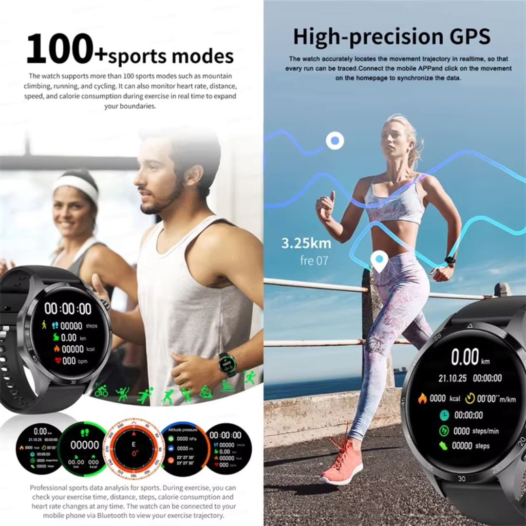 Smartwatch Sphere Plus con GPS y NFC - Virsem