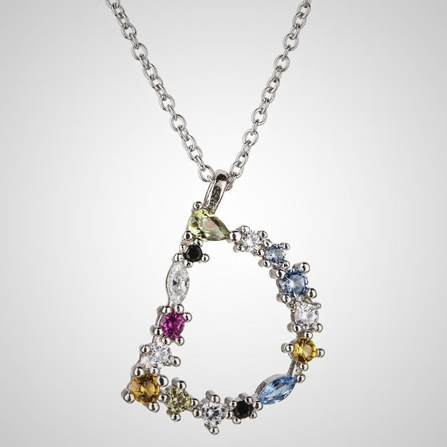 Collar Letra Inicial - Plata de Ley 925