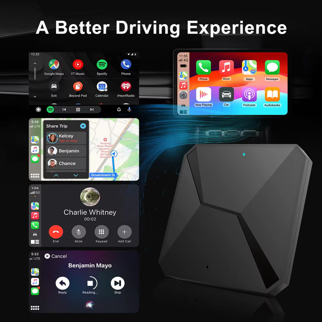 Smart Box para el coche, 2 en 1 (Iphone y Android) - Virsem