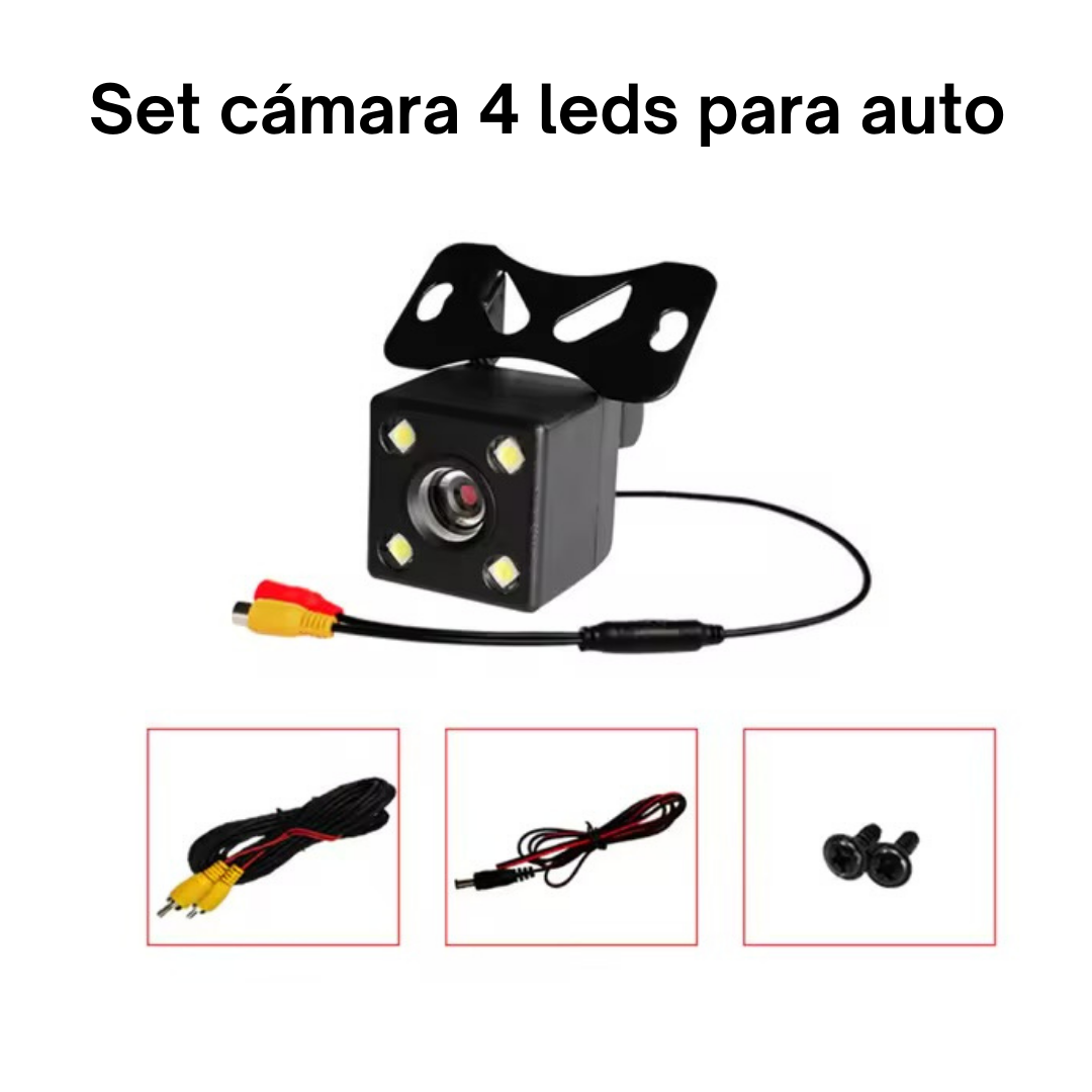 Cámara de Visión Trasera para Coche 12 Leds - Virsem