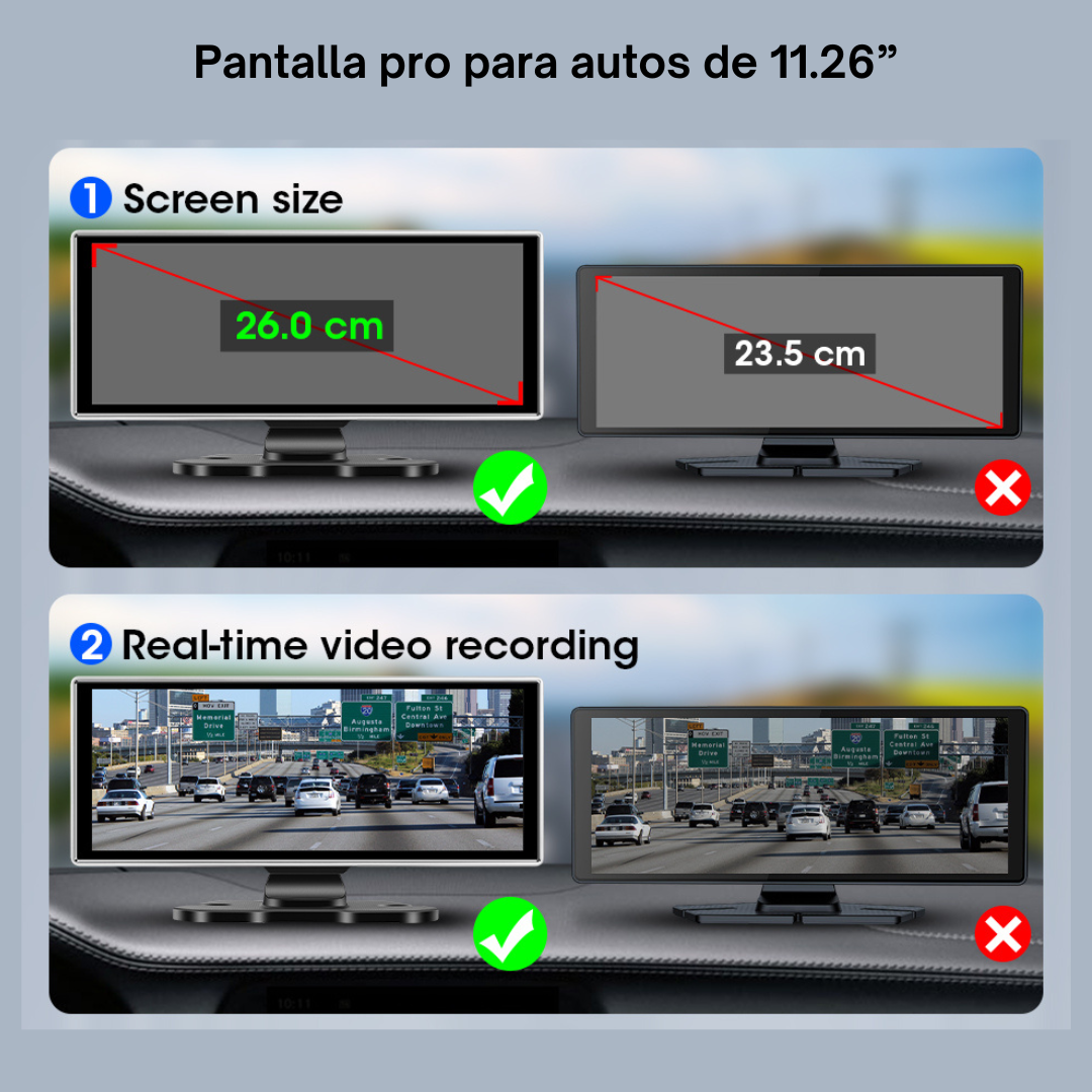 Pantalla Táctil para Coche V1 Pro - Virsem