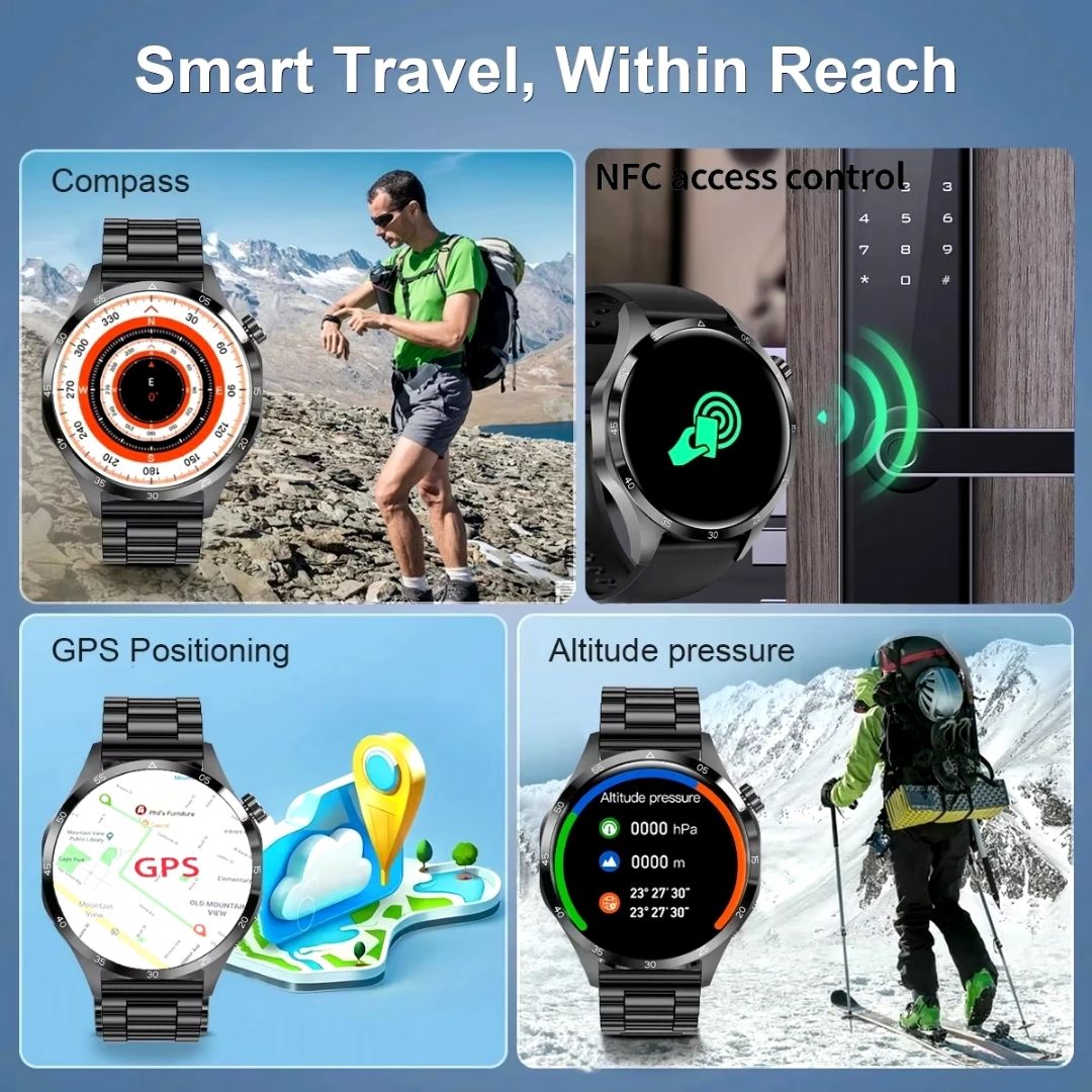 Smartwatch Sphere Plus con GPS y NFC - Virsem (Nuevo Modelo)