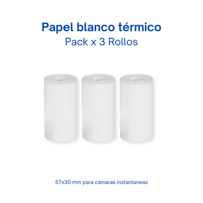 Rollos de Papel para Cámara Instantanea - Virsem