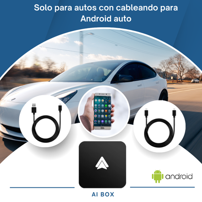 Smart Box para el coche, compatible con Iphone o Android - Virsem